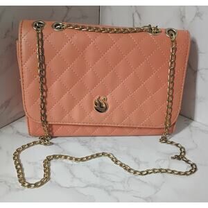 GLORIA VANDERBILT Coral Quilted Crossbody Bag